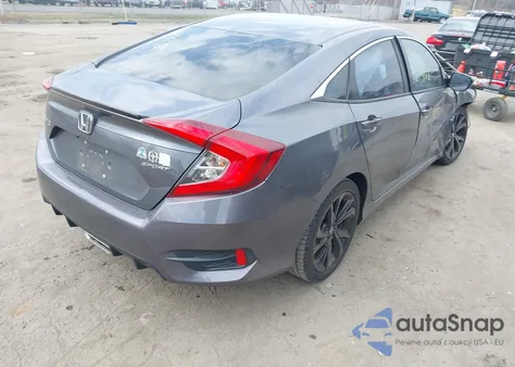 2020 Honda Civic Sport z USA, uszkodzony, nr VIN 2HGFC2F89LH503084